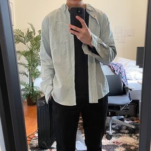 ASOS light blue flannel